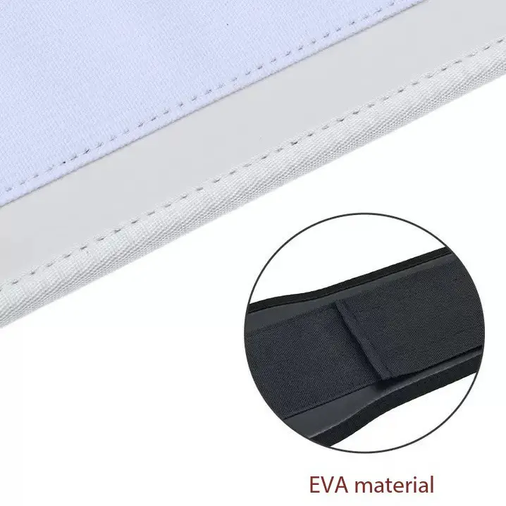 This fitness waist support belt is made from premium EVA material, a material with excellent properti (1)