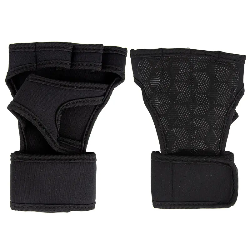 Sports gloves compression wrist strap training weightlifting.jpg