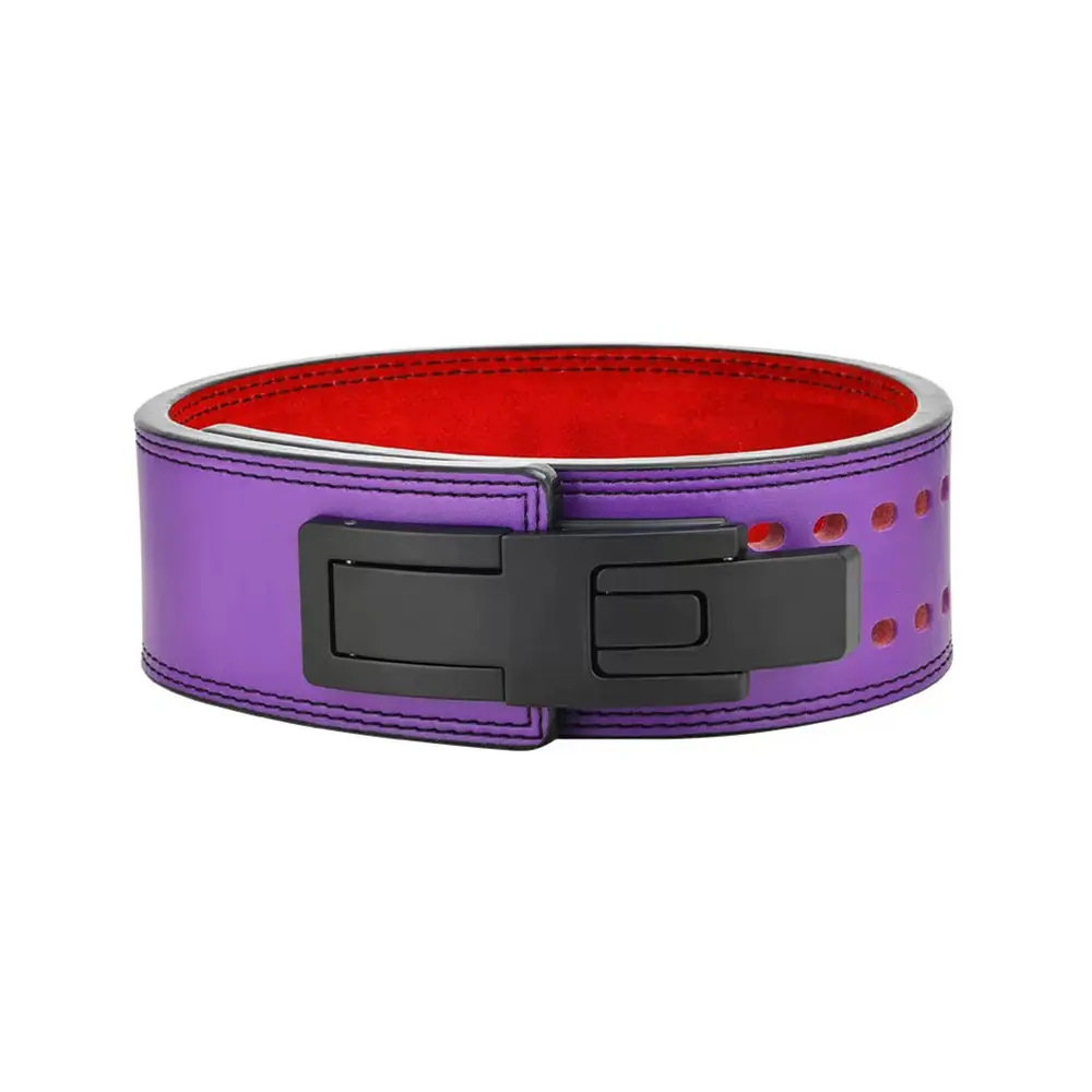 Cowhide fitness belt waist protection sweat absorption.jpg